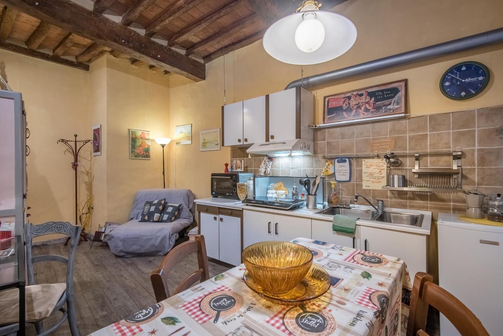 La Casa Gialla Di Buonconvento Bagian luar foto